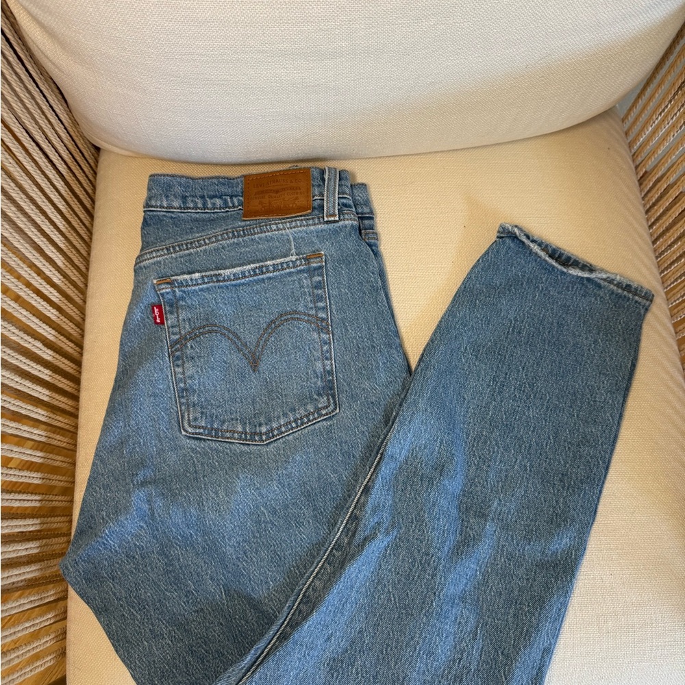 Levi's Light Blue Wedgie Fit Jeans